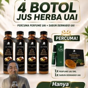 JUS UAI 4 BOTOL